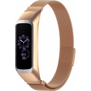 Alogy Milanese strap stainless steel bracelet for Samsung Galaxy Fit 2 SM-R220 Gold