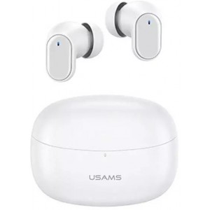 Usams Bluetooth 5.1 headphones USAMS TWS BH series wireless white/white BHUBH02