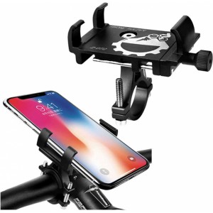 4Kom.pl Extreme Bike Alu bicycle holder for the handlebar to the phone for a bicycle motor scooter black