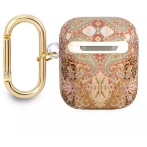 Guess GUA2HHFLD AirPods cover złoty/gold Paisley Strap Collection