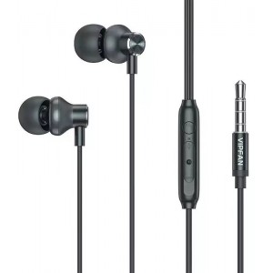 Producenttymczasowy In-ear wired headphones Vipfan M07, 3.5mm (green)