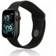 Producenttymczasowy Beline Silicone Smartwatch Strap for Apple Watch 42/44/45/49mm black/black