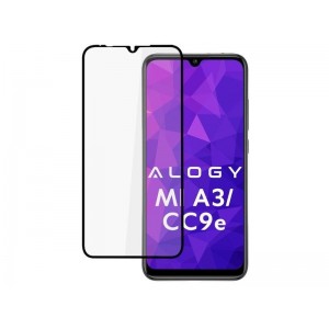 Alogy Glass Full Glue case friendly for Xiaomi Mi A3/ CC9e Black