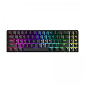 Dareu EK871 Bluetooth 2.4G RGB wireless mechanical keyboard (black)