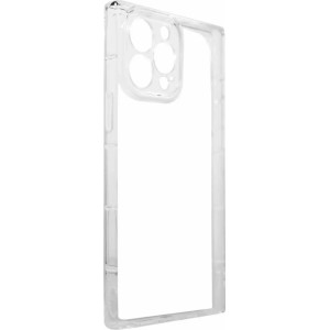 4Kom.pl Square Clear Case for iPhone 12 Pro Max transparent gel cover