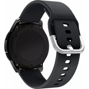 Producenttymczasowy Silicone Strap TYS wristband for smartwatch watch universal 22mm black