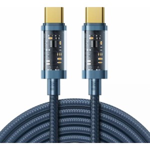 Joyroom cable USB Type-C - USB Type-C 100W 2m blue (S-CC100A20)