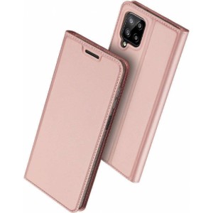 Duxducis Etui portfel DuxDucis SkinPro do Samsung Galaxy A22 / M22 4G/LTE Rose Gold