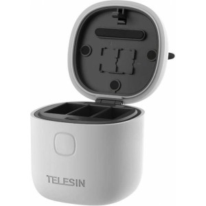 Telesin Allin box Telesin waterproof three-channel charger for GoPro Hero 9 / Hero 10 (GP-BTR-904-GY)
