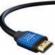 4Kom.pl 1.5m HDMI cable - HDMI cable for HD 3D 4K video transmission v2.0