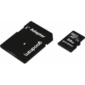 Goodram 64GB Micro SDHC U1-I Class 10 Kарта памяти с адаптером