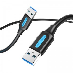 Vention USB 3.0 cable Vention CONBD 0.5m Black PVC