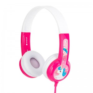 Buddyphones Wired headphones for kids Buddyphones Discover (Pink)