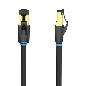 Vention Category 8 SFTP Network Cable Vention IKABD 0.5m Black
