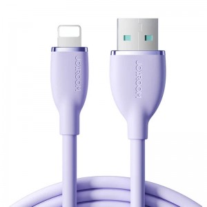 Joyroom Cable Colorful 3A USB to Lightning SA29-AL3 / 3A / 1,2m (purple)
