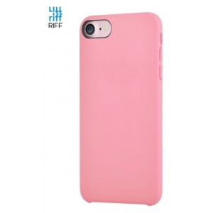 Riff Тонкий & Мягкий силиконовый чехол-крышка с мягкой подкладкой для iPhone  7 / 8 / SE 2020 Rose Pink