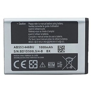 Samsung AB553446BU Аккумулятор для Samsung C3300 B2710 E1170 C5212 Li-Ion 1000mAh