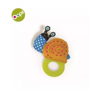 Oops Snail Игрушка-чесалка зубов для детей от 3м+ (17x4x12см) Цветная 13007.13