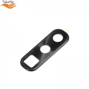 Takeme Алюминиевая защитная крышка для задней камеры телефона на Samsung Galaxy A50 (A505F) Черная