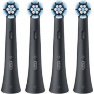 Braun Oral-B Toothbrush replacement iO Gentle Care Heads  For adults  Number of brush heads included 4  Black