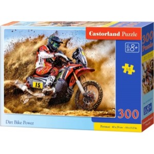 Castorland Motociklists Puzzle 300gab