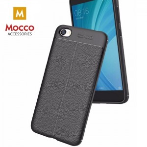 Mocco Litchi Pattern Back Case Силиконовый чехол для Xiaomi Redmi Note 5A Prime Синий