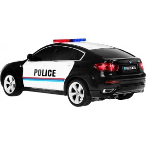 Roger R/C BMW X6 Policija Rotaļu Mašīna  1:24