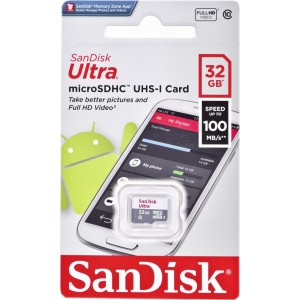 Sandisk Ultra Light microSDHC 32GB 100MB/s Class 10 Карта памяти