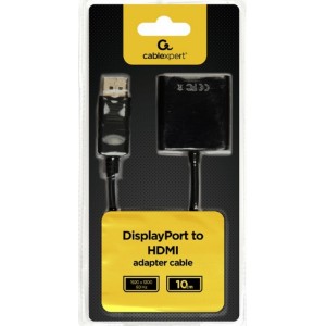 Baseus Gembird Adapteris DisplayPort / HDMI 10cm