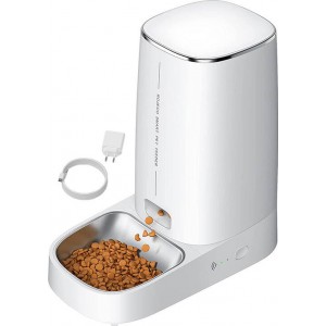 Rojeco 4L Automatic Pet Feeder WiFi Version with Single Bowl