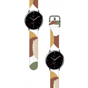 Hurtel Strap Moro Band For Samsung Galaxy Watch 46mm Silicone Strap Watch Bracelet Pattern 4 (universal)