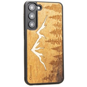 Bewood Wooden case for Samsung Galaxy S23 Plus Bewood Mountains Imbuia (universal)