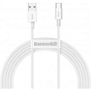 Baseus Superior cable USB - USB TypeC 66 W 6A 2 m White (CATYS-A02) (universal)