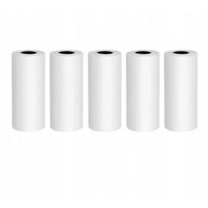 Hurtel Set of paper rolls for mini thermal printer cat HURC9 - 5 pcs. (universal)
