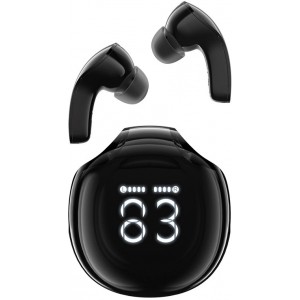 Acefast T9 Bluetooth 5.3 in-ear wireless headphones with display - black (universal)