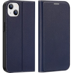 Dux Ducis Skin X2 case for iPhone 14 Plus case with magnetic flap blue (universal)