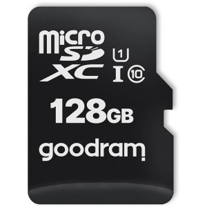 Goodram Microcard 128 GB micro SD XC UHS-I class 10 memory card, SD adapter (M1AA-01280R12) (universal)