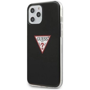 Guess GUHCP12MPCUCTLBK iPhone 12/12 Pro 6.1" black/black hardcase Triangle Collection (universal)