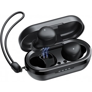 Joyroom TWS Bluetooth 5.1 300mAh wireless earphones black (JR-TL1 Pro) (universal)