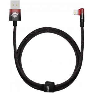 Baseus MVP 2 Lightning cable 1m 20 W - (black-red)