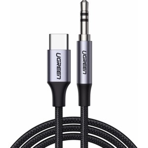 Ugreen cable USB C - mini jack 3.5mm 1m gray (AV143) (universal)