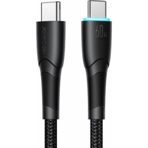 Joyroom Starry Series SA32-CC3 USB-C / USB-C cable 60W 1m - black (universal)
