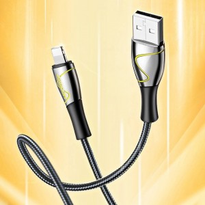 Joyroom Mermaid series USB - Lightning cable 2,4A 2m black (S-2030K6) (universal)