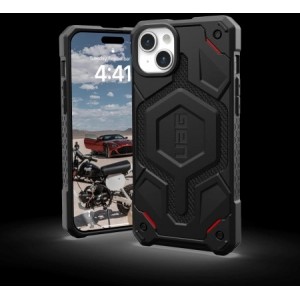 UAG Monarch - protective case for iPhone 15 Plus (kevlar black) (universal)