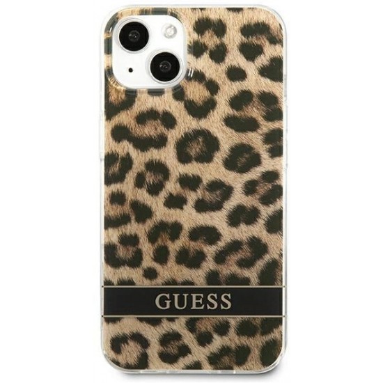 Guess GUHCP13SHSLOW iPhone 13 mini 5.4" brown/brown hardcase Leopard (universal)