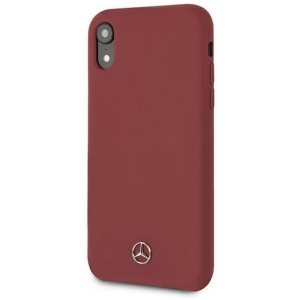 Mercedes MEHCI61SILRE iPhone Xr czerwony/red hardcase Silicone Line (universal)