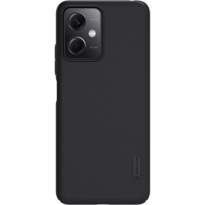 Nillkin Super Frosted Shield Case for Xiaomi Redmi Note 12 5G / Poco X5 5G Phone Cover Black (universal)