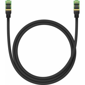 Baseus fast RJ45 cat. network cable. 8 40Gbps 1m braided black (universal)