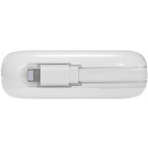 Joyroom powerbank 10000mAh Jelly Series 22.5W with built-in Lightning cable white (JR-L003) (universal)
