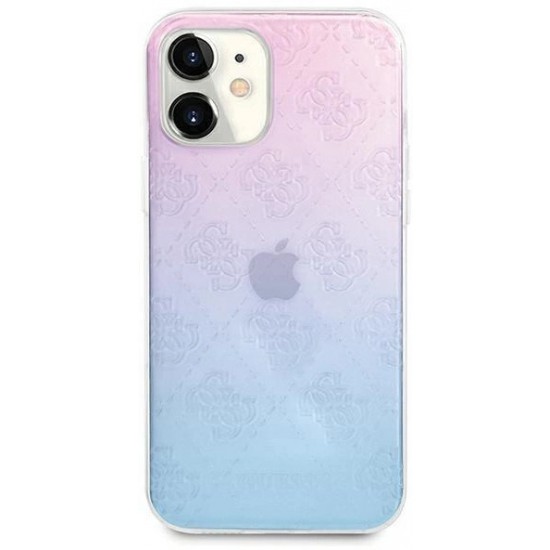 Guess GUHCP12S3D4GGBP iPhone 12 mini 5.4" blue-pink/blue&pink hardcase 4G 3D Pattern Collection (universal)